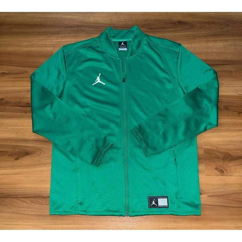 Mens Jordan Flight Knit Dri Fit Performance Full-Zip Jacket